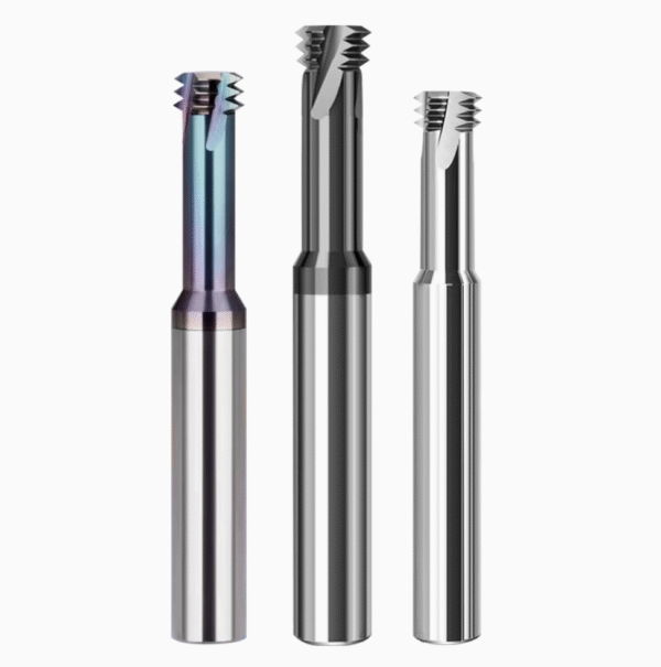 Metric Solid Carbide Triple-Flute Thread Mill for Steel