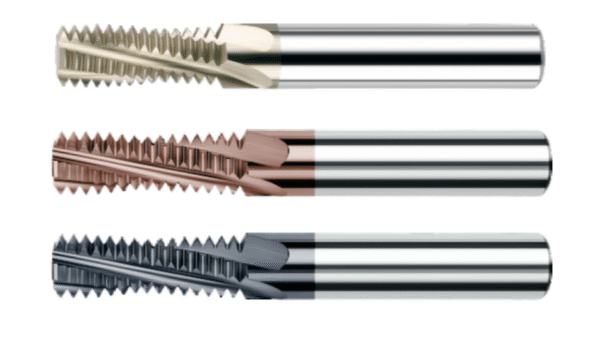 RC Thread Mill | Solid Carbide PT / BSPT Tapered Pipe Thread Milling Cutter