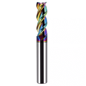 Aurora Series: Rainbow DLC Coated End Mills for High-Silicon Aluminum